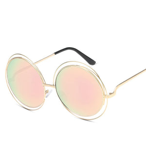 MuseLife Oversized Round Sunglasses